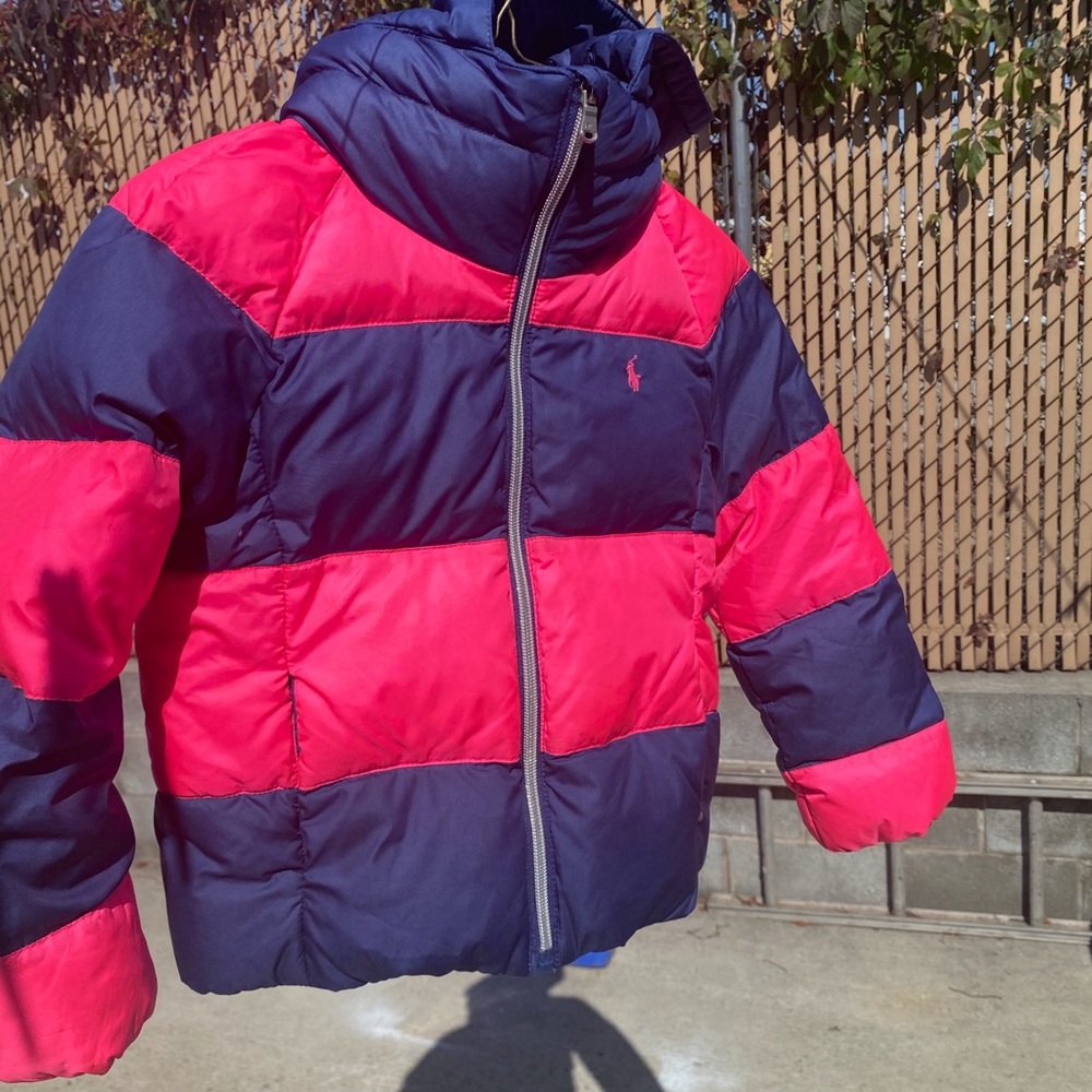 Girls Ralph Lauren Pink And Blue size:6y